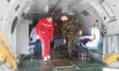 Перемирие продолжается. В Одессу прибыл борт с 32 ранеными «фото»