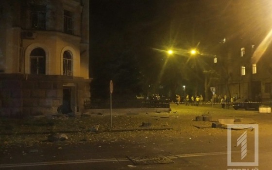 Взрыв у здания СБУ стал самым мощным за всю серию терактов в Одессе «фото»