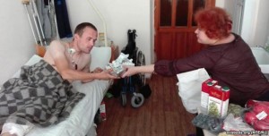 Белорусские волонтеры проведали земляка в Одессе