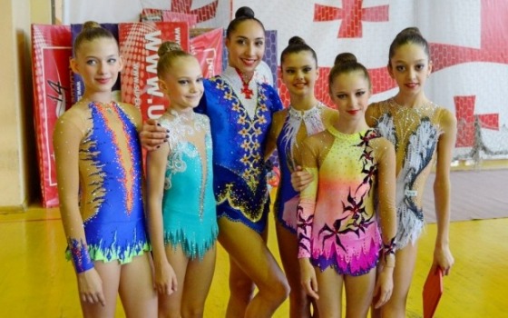 Одесские юные гимнастки – гордость Украины! «фото»
