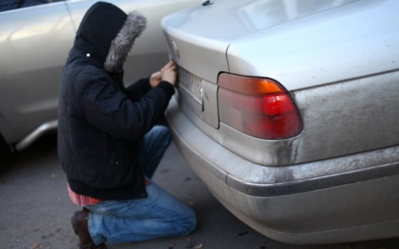 В Одессе задержали вора номерных знаков автомобилей «фото»