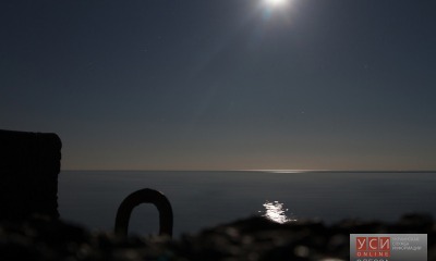 Одессу осветила «холодная» луна (фото) «фото»