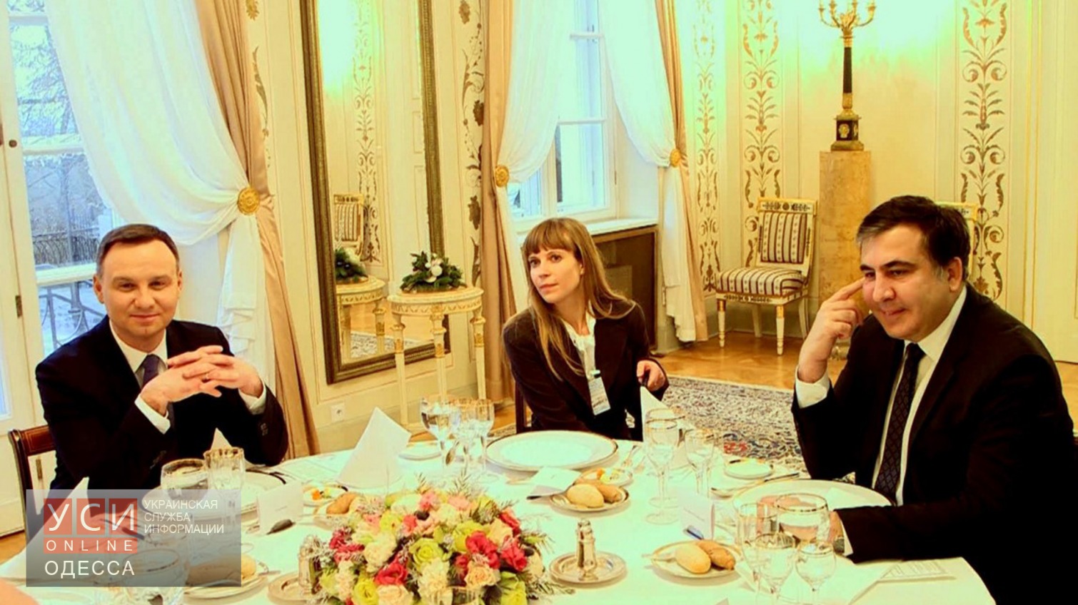 Саакашвили обсудил украинский вопрос с президентом Польши «фото»