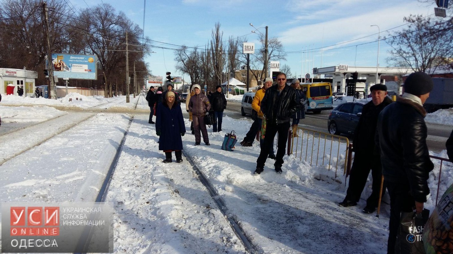 Трамвайное движение в Одессе практически восстановлено «фото»