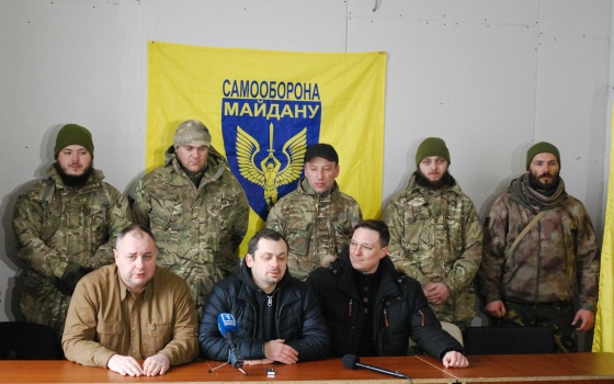 Получив обещание привлечь людей Енакиевского к ответственности, активисты покинули территорию рынка «7-й км» «фото»