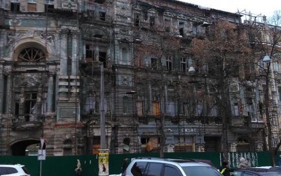 Дом Руссова после очередного пожара (фото) «фото»