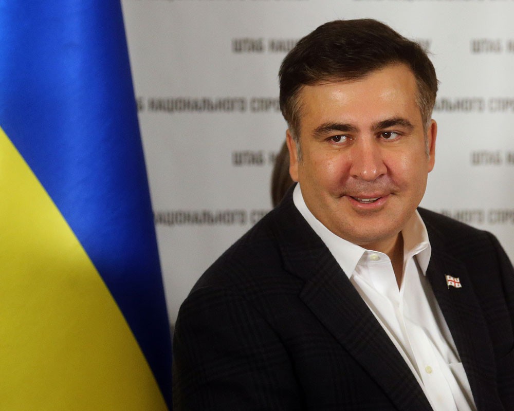 Саакашвили с Марушевской осмотрели очереди в зоне таможенного контроля (видео) «фото»