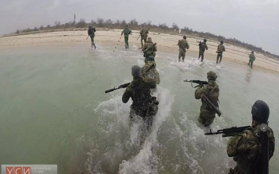 Одесские морпехи показали, на что способны «фото»