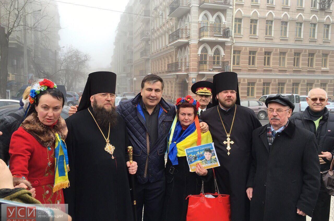 Саакашвили убежден: сила духа победит империю (фото, видео) «фото»