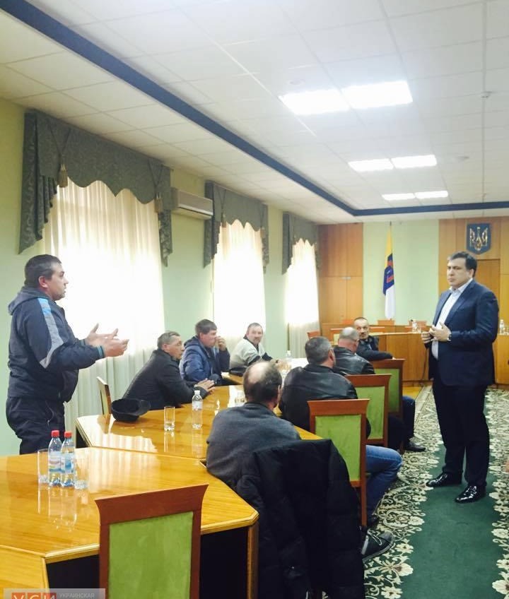 Саакашвили обвинил Нацпарк «Тузловские лиманы» в незаконном запрете на вылов рыбы «фото»
