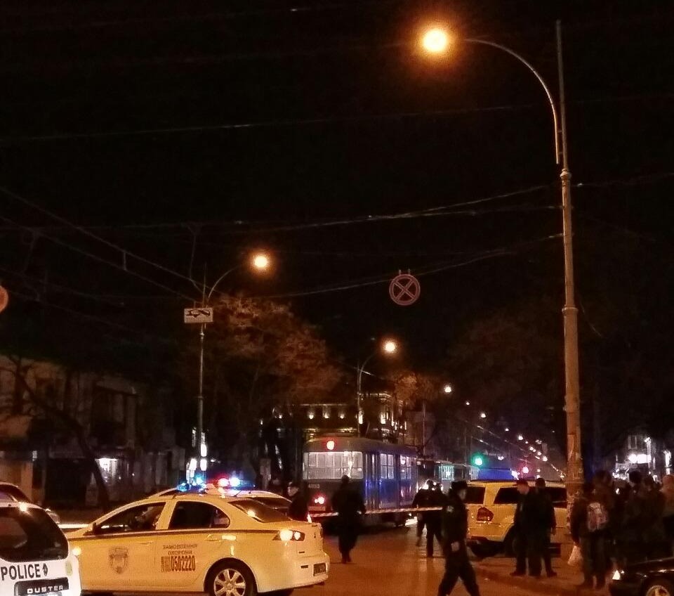 В центре Одессы расстреляли инкассаторскую машину «фото»