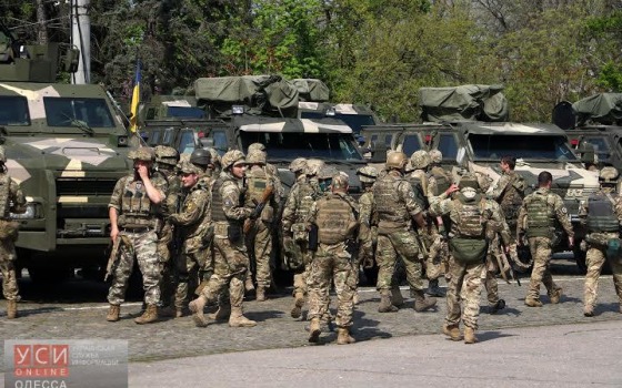 Одесса готовится ко 2 мая: Куликово поле бороздит военная техника (фото) «фото»