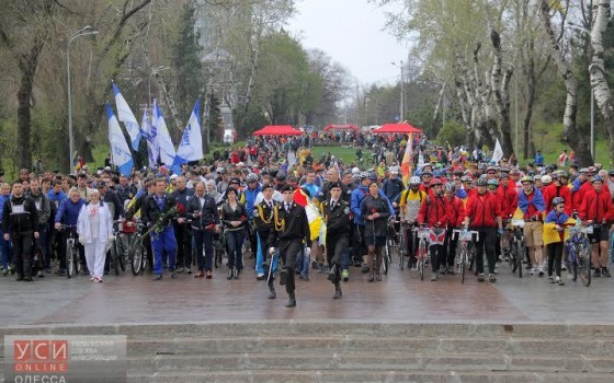 В Одессе стартовал традиционный ежегодный предпраздничный велопробег (фото, видео) «фото»