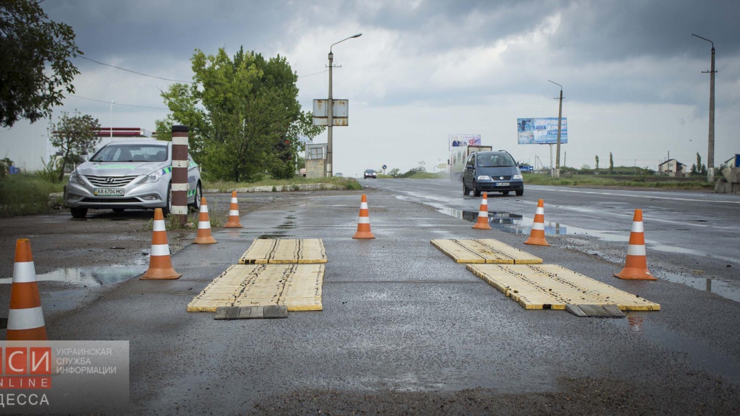 На въездах в Одессу установили весы для грузовых автомобилей (фото, видео) «фото»