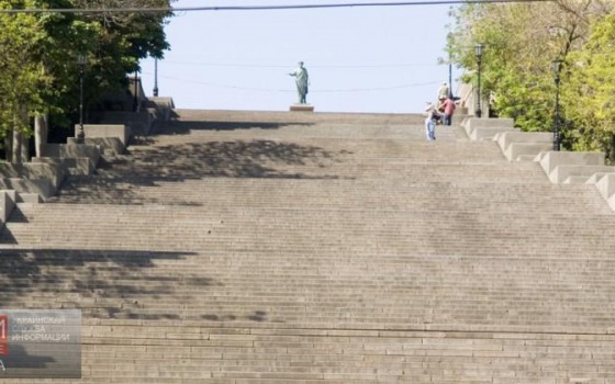 Реконструкцию Потемкинской лестницы будут дважды останавливать «фото»