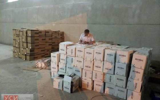 В Одесской области задержали рекордную партию контрабандных сигарет (фото) «фото»