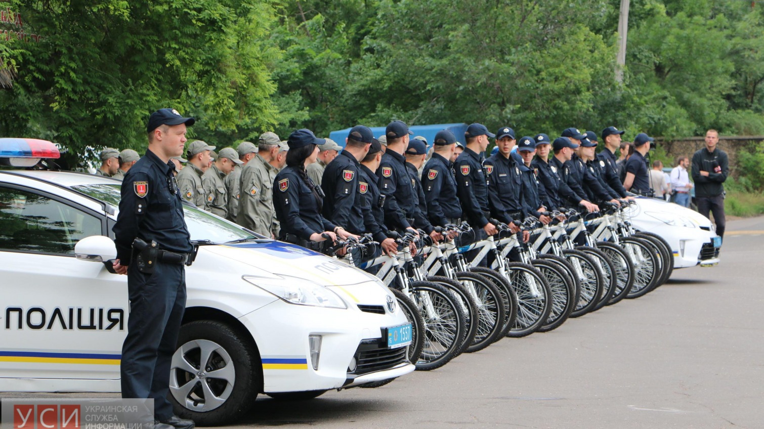 Одесские полицейские уже патрулируют пляжи и парки на отечественных велосипедах (фото) «фото»