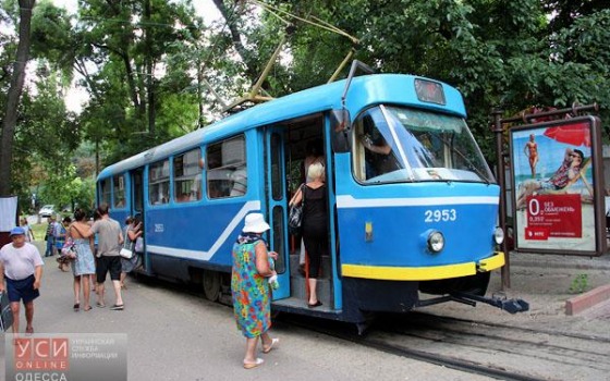 Водитель трамвая в Одессе может лишиться прав за грубое нарушение правил вождения (видео) «фото»