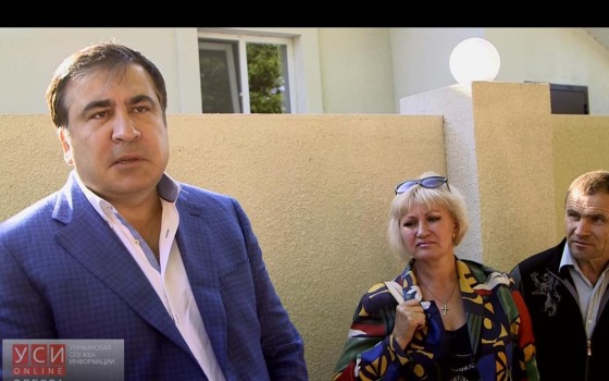 Михеил Саакашвили передал новое жилье семьям, пострадавшим от пожара в Шабо «фото»