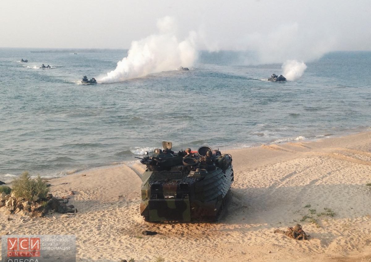 “Си Бриз-2016”: американские морпехи десантировались на одесском побережье (фото) «фото»