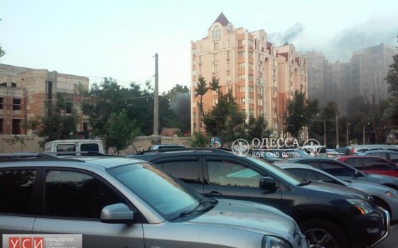 Появились подробности пожара заброшенной постройки на Французском бульваре «фото»