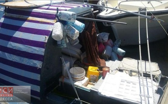 Беларус неудачно попытался на самодельной лодке добраться от Одессы до Южной Америки «фото»