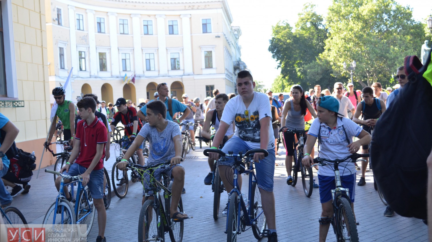В Одессе провели масштабный велопробег с конкурсами и призами (фото) «фото»
