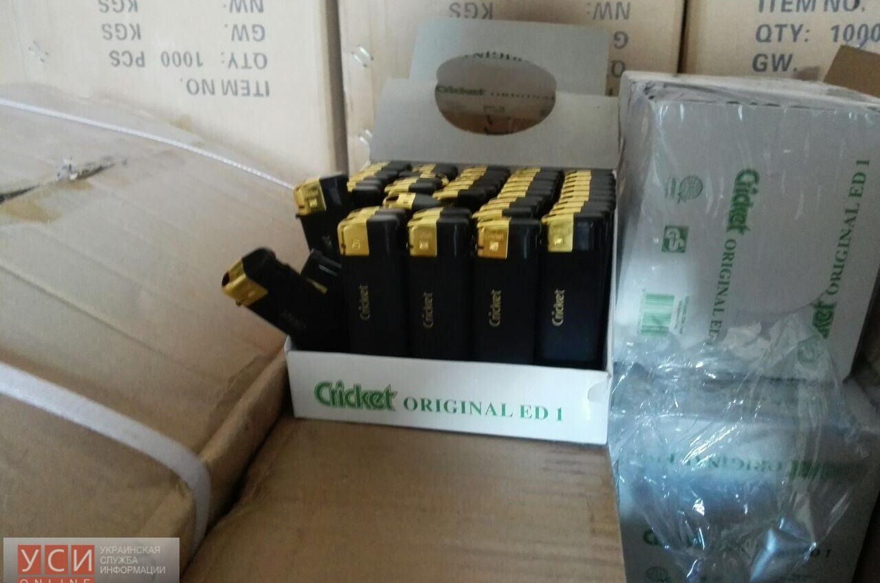 В Одессе выявили склад поддельных зажигалок на 250 тыс. грн «фото»