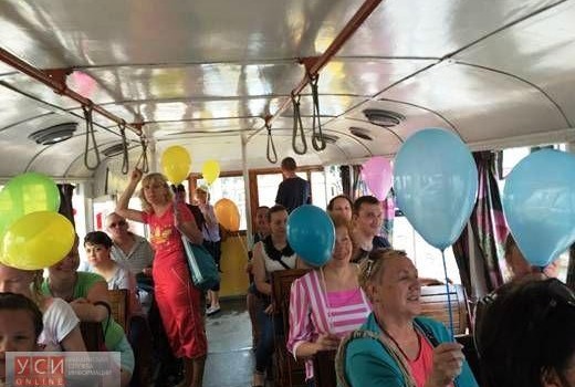 В День города по Одессе проедет «Трамвай счастья» «фото»