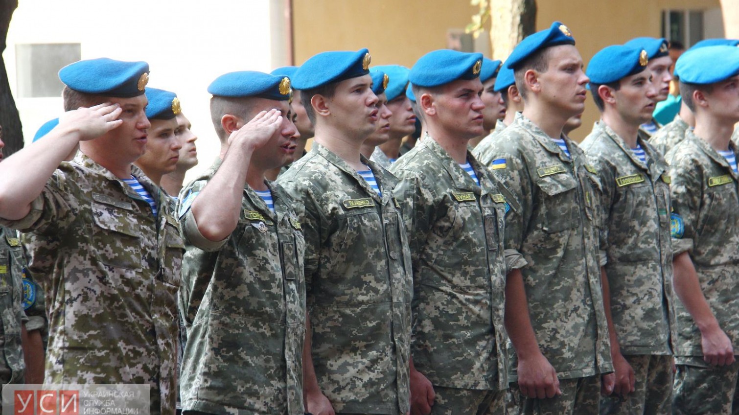  Памятник в честь украинских ВДВшников появился на территории Одесской военной академии (фото) «фото»