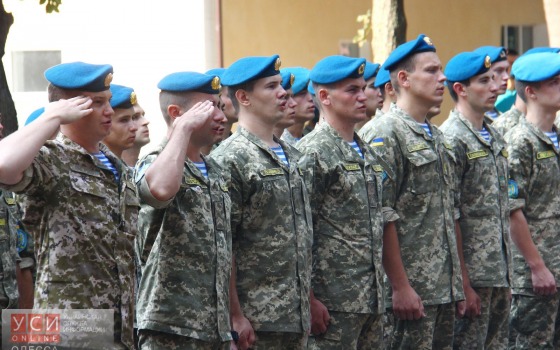  Памятник в честь украинских ВДВшников появился на территории Одесской военной академии (фото) «фото»