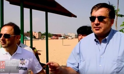 Саакашвили: «Полиция задержала бывшего секретаря Затокского поселкового совета по обвинению в заказе убийства» «фото»