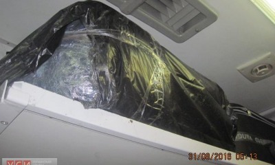 У пассажира поезда «Одесса-Москва» изъяли 14 тюков одежды и обуви (фото) «фото»