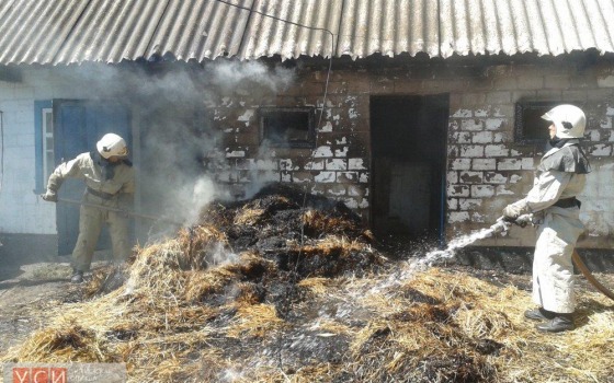 В Одесской области из-за неосторожного обращения с огнем сгорело 14 тонн урожая (фото) «фото»