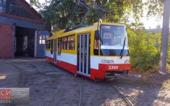 В Одессе выпустили новый трамвай «фото»