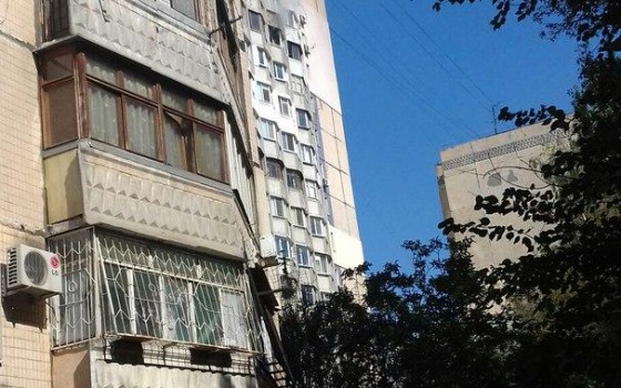 На проспекте Добровольского горела 16-этажка (фото) «фото»