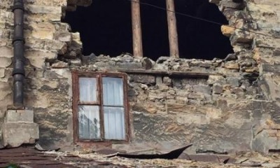  В доме на Заславского обрушилась стена (фото) «фото»