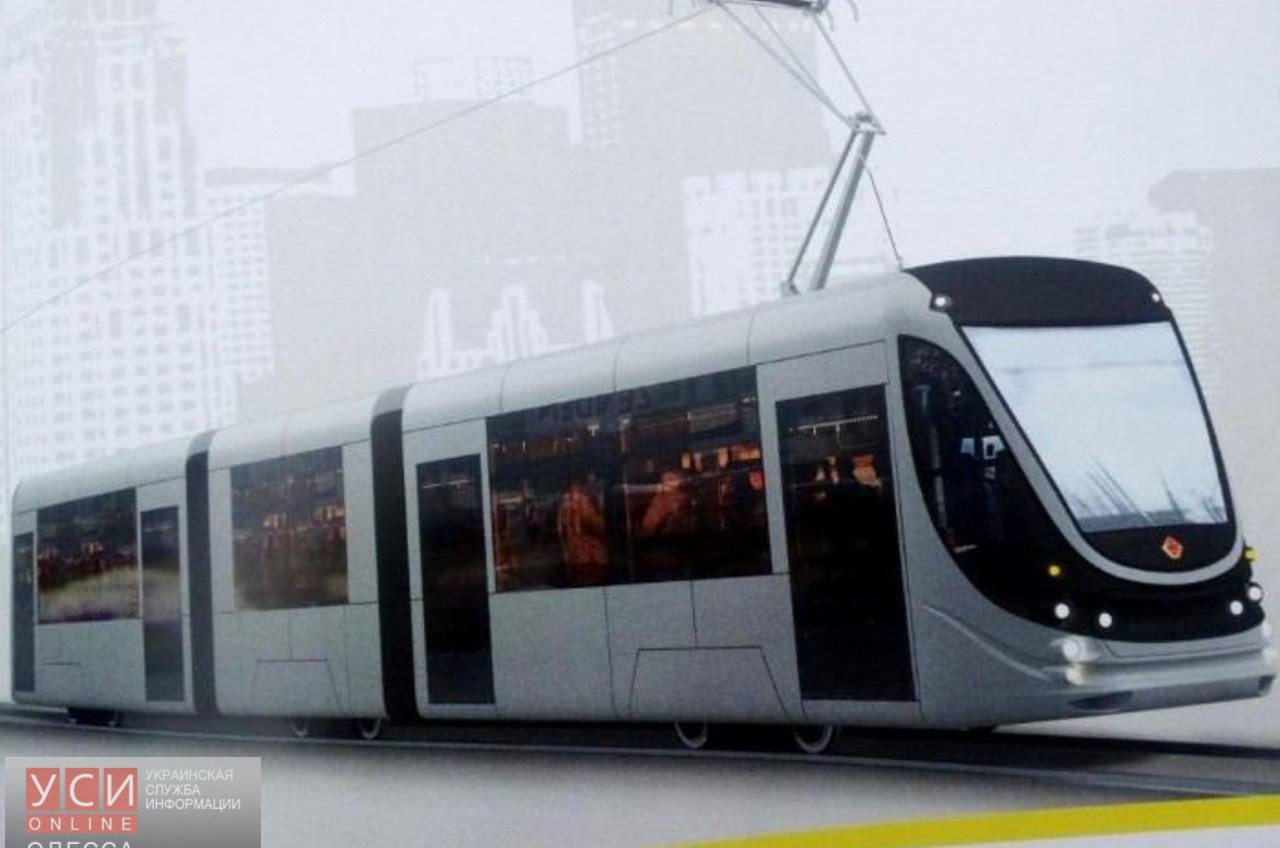 Одесская компания передает Киеву новый украинский трамвай для тестового запуска «фото»