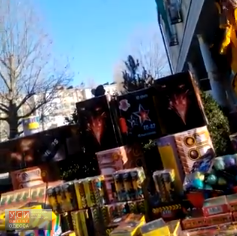 Продавец фейерверков в Черноморске напал на активиста из-за продажи петард детям (видео) «фото»