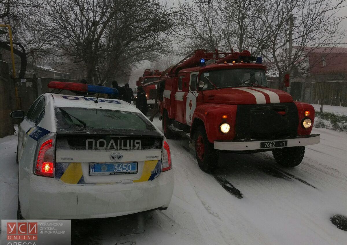 На Чубаевке заблокировано движение из-за серьезного пожара (фото) «фото»