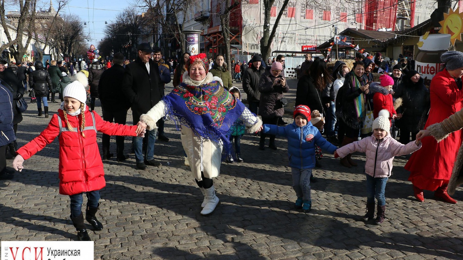 В Одессе Масленицу встретили народными гуляниями с танцами (фото) «фото»