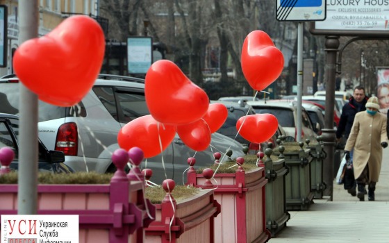 Увидеть Одессу и влюбиться: как город подготовился к 14 февраля (фоторепортаж) «фото»