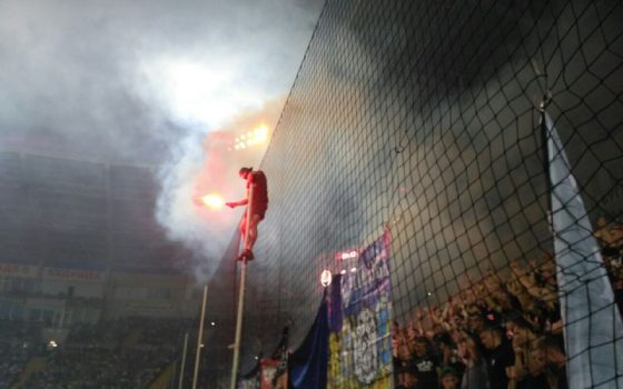 Суперкубок Украины в Одессе: петарды на поле и уверенная победа “Шахтера” «фото»