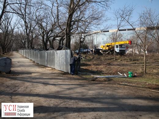 Рядом со стадионом «Черноморец» начали строить большой скейт-парк: общественники обещают следить, чтобы рабочие не спилили ценные деревья (фото) «фото»