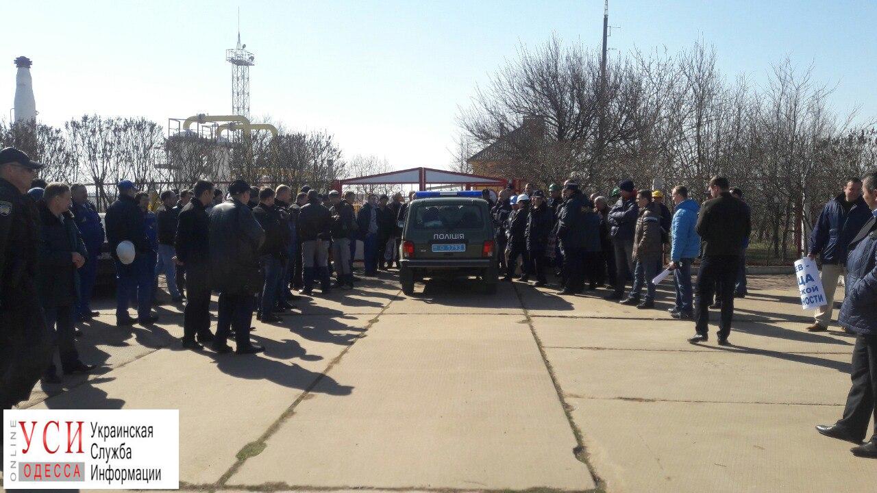 На ОПЗ ограничили подачу газа: работники заблокировали газораспределительную станцию (фото) «фото»