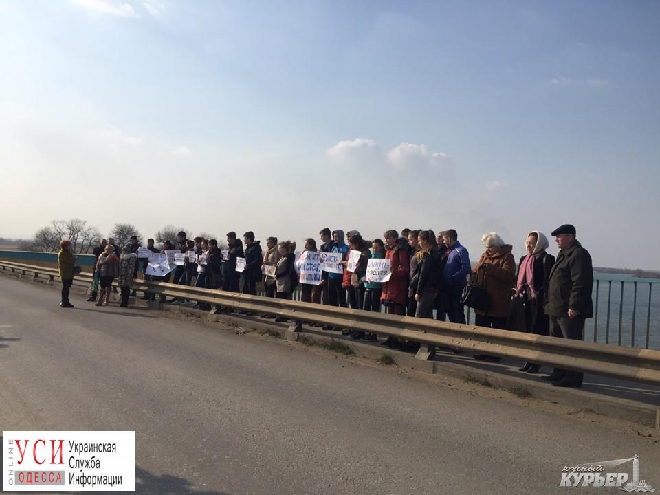 Одесские эко-активисты провели пикет на берегу Днестра против строительства ГЭС (фото) «фото»