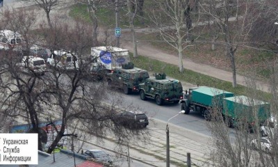В Одессе заметили колонну военной техники (фото) usionline.com В Одессе заметили колонну военной техники (фото) «фото»