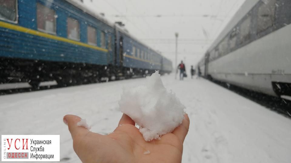 В Одесской области уже идет сильный снег (фото) ОБНОВЛЕНО «фото»