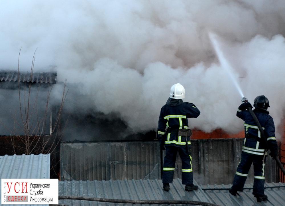 На Даче Ковалевского сгорело 15 домов (фото) «фото»