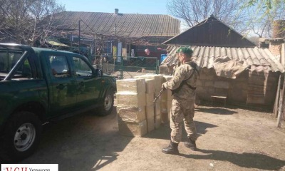 В Одесской области нашли контрабандные белорусские сигареты на 300 тысяч гривен (фото, видео) «фото»